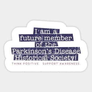 Parkinsons Historical Society Sticker